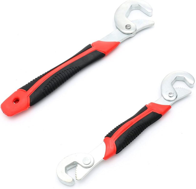 2 packs of 0.35"~1.26"/9-32 mm fast multifunctional adjustable wrenches, universal wrenches,Magic Wrench for Disassembly and Assembly of Any Screws