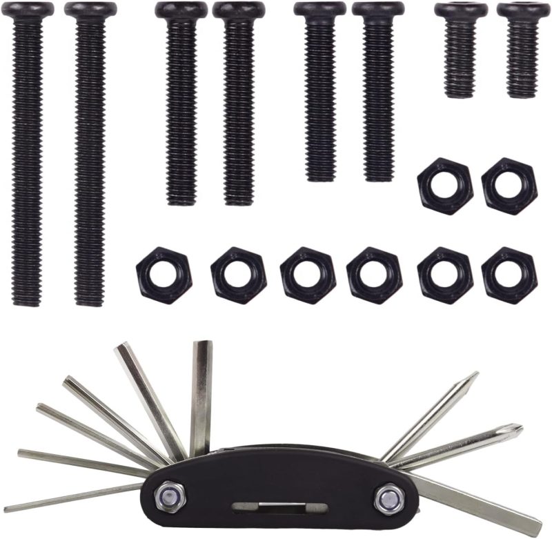 Bicycle Repair Combination Tools 16-in-1 Screwdriver Set Multifunctional Folding Repair Bike Tire Repair Wrench Glove